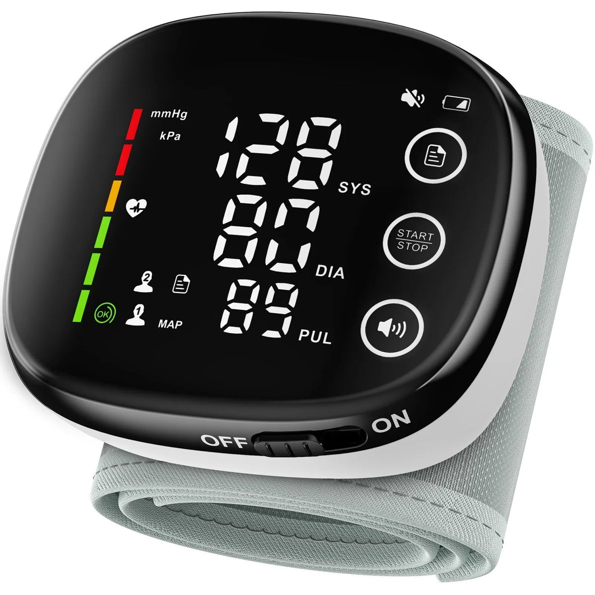 Tensiomètre Poignet Ziqing LED Vocal Rechargeable – CLEVI Paris