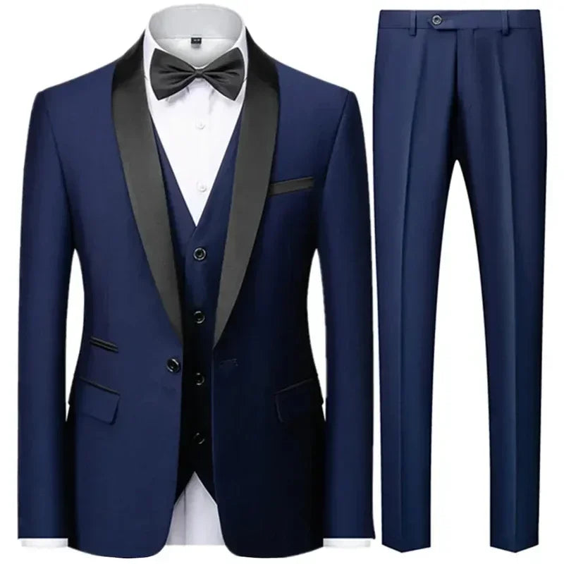 Costume homme 3 pièces mariage – CLEVI Paris