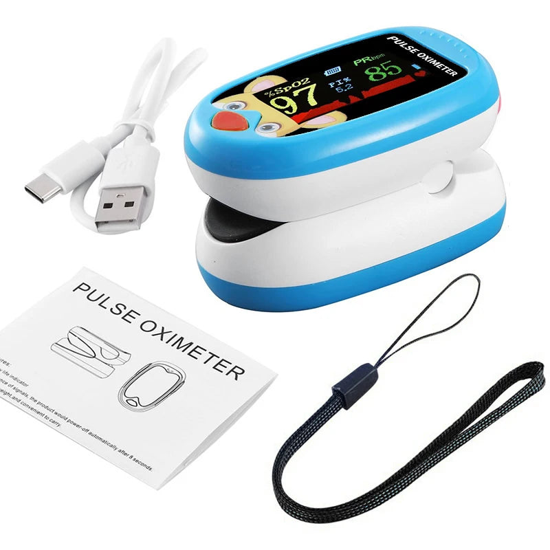 Oxyмètre Enfant Justlang TFT Rechargeable Hibou – CLEVI Paris