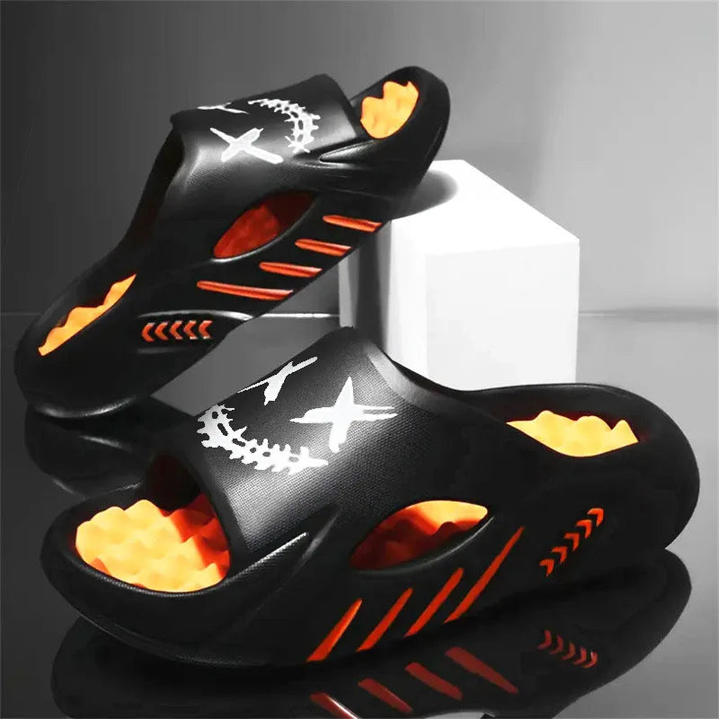 Claquettes Homme Sainimo EVA Antidérapantes – Slides Légers Grandes Tailles