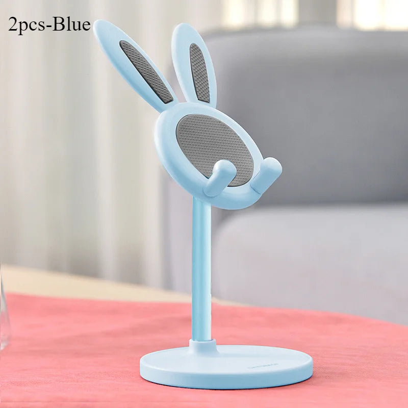 Support Téléphone Bureau Lapin Ajustable Universel — CLEVI Paris
