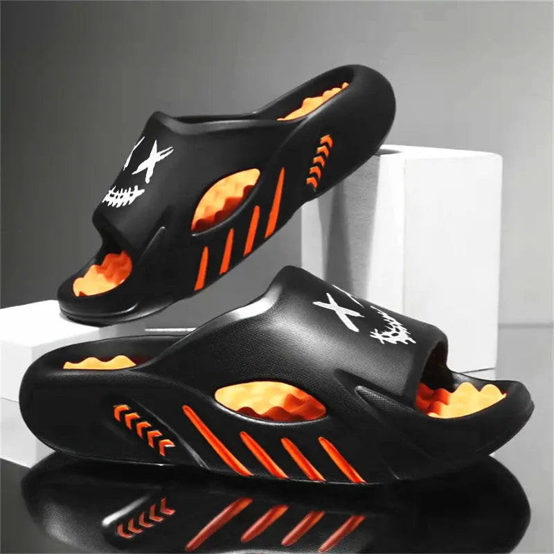 Claquettes Homme Sainimo EVA Antidérapantes – Slides Légers Grandes Tailles