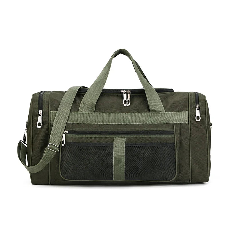 Sac de Voyage Nylon Grande Capacité Bandoulière Week-end Sport Gym – CLEVI Paris