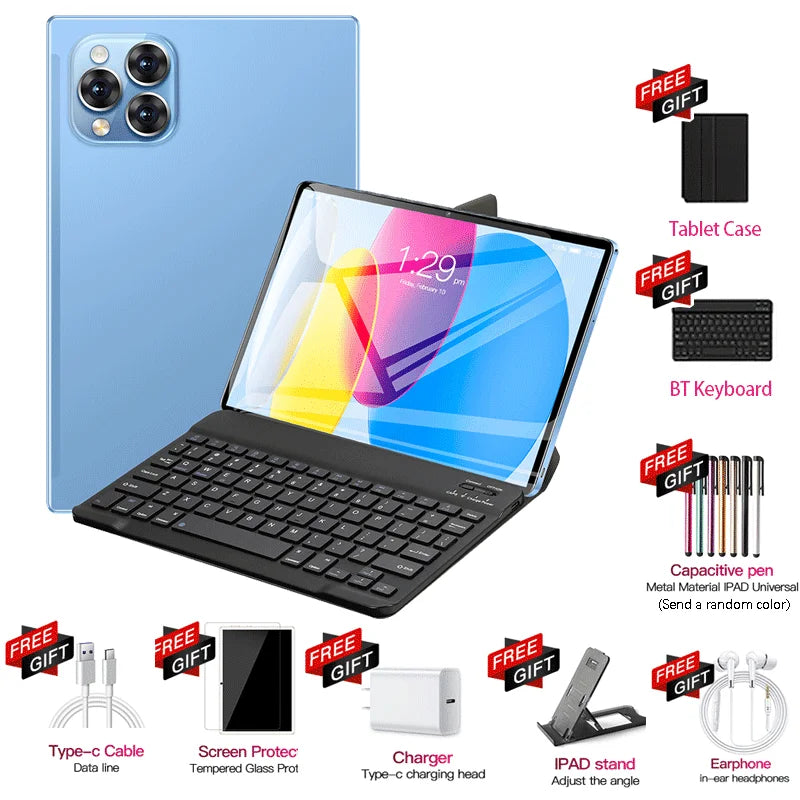 Tablette Pad 15 Pro 11" – Android 16, 5G, Dual SIM, jusqu’à 24Go/2To