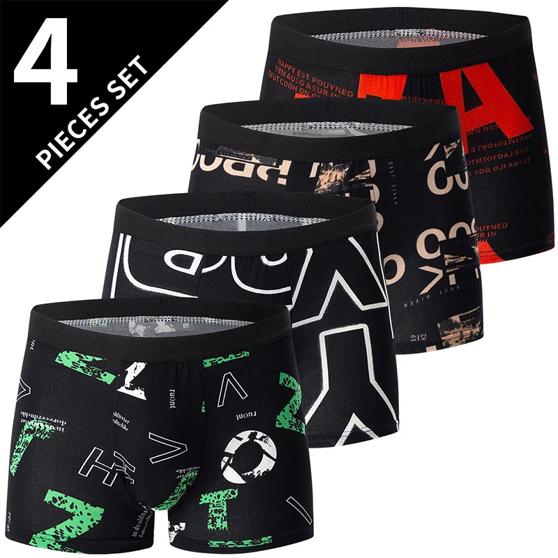 Lot de 4/5 Boxers Homme – Tailles Européennes & Motifs Mode – CLEVI Paris