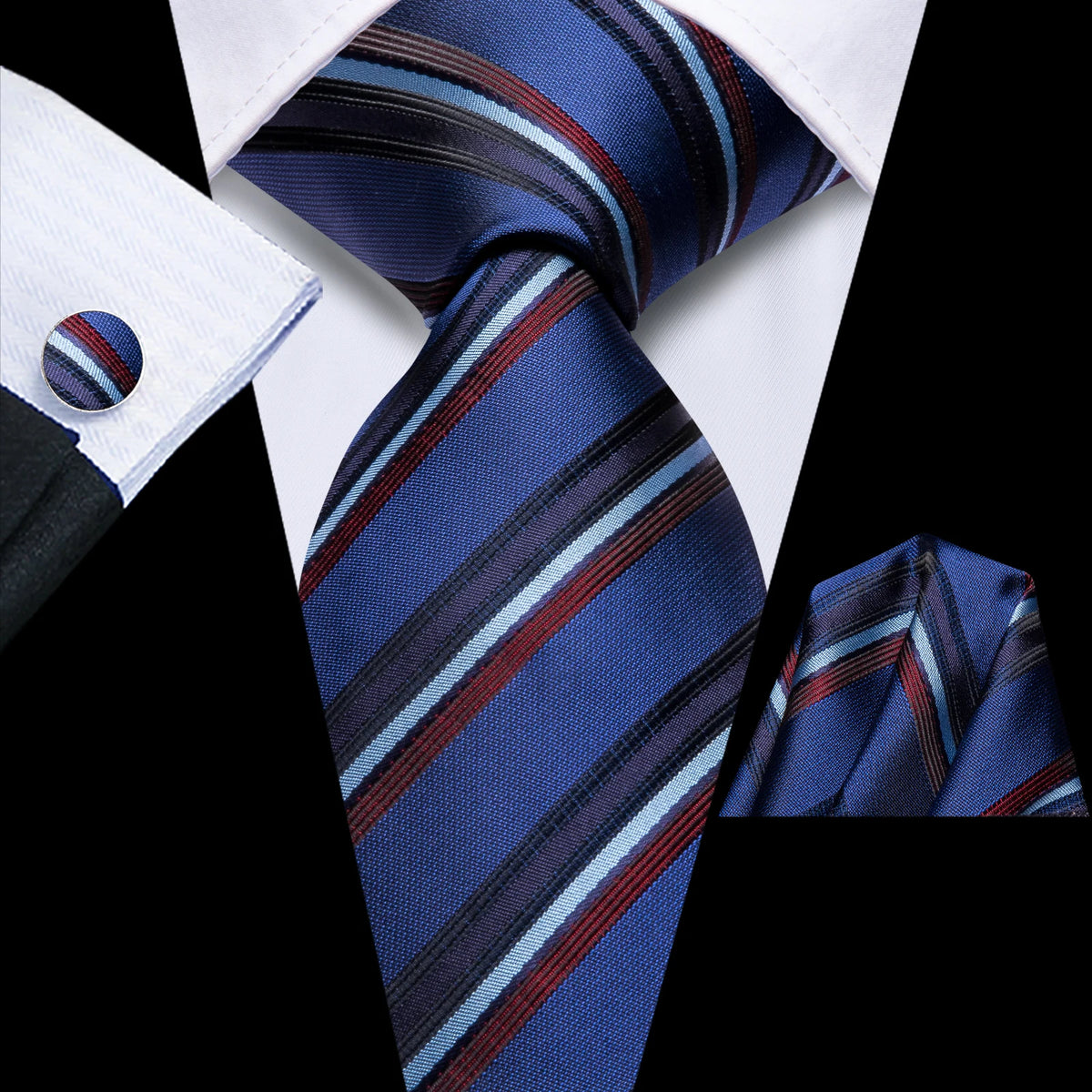 Ensemble cravate homme paisley – CLEVI Paris