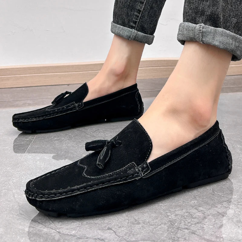 Loafers à Glands Homme Slip-On Léger Antidérapant | 7 Coloris – CLEVI Paris