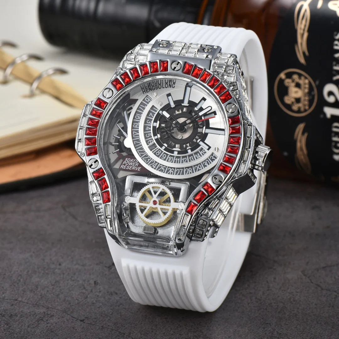 STARPERISH W01 Montre Homme Automatique Japonais Acier Inox Verre Hardlex Lumineux 3 ATM 21 Coloris – CLEVI Paris