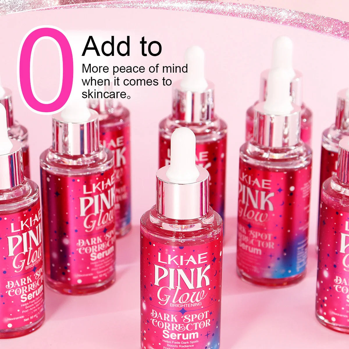 Sérum Correcteur Taches AILKE Pink Glow 50ml – Niacinamide, Glutathion & Acide Hyaluronique – CLEVI Paris
