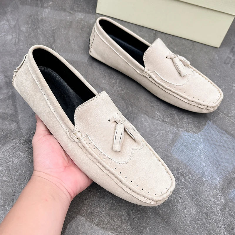 Loafers à Glands Homme Slip-On Léger Antidérapant | 7 Coloris – CLEVI Paris