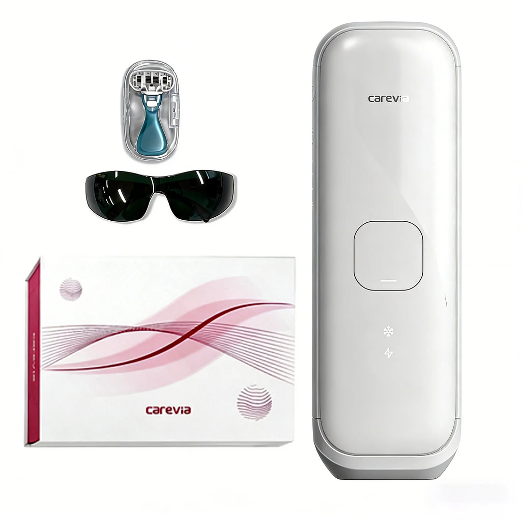 Epilateur IPL DOCTODD Carevia I6 | Refroidissement Saphir | Épilation Indolore Permanente Corps & Visage – CLEVI Paris