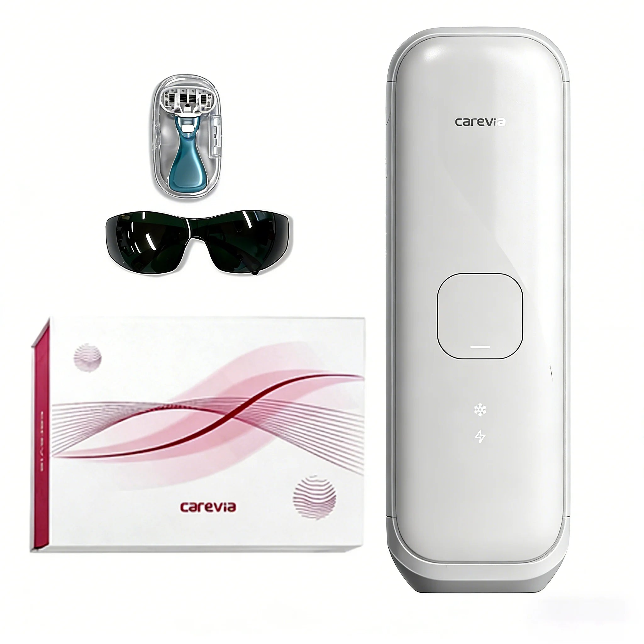 Epilateur IPL DOCTODD Carevia I6 | Refroidissement Saphir | Épilation Indolore Permanente Corps & Visage – CLEVI Paris