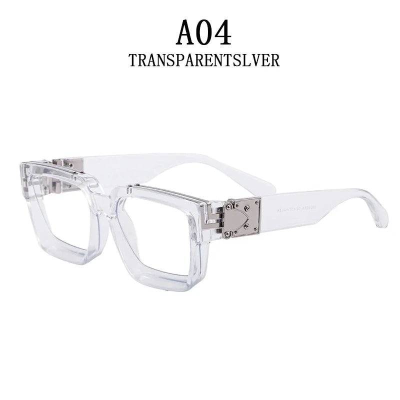 Lunettes de Soleil Carrées Vintage UV400 Unisexe – CLEVI Paris
