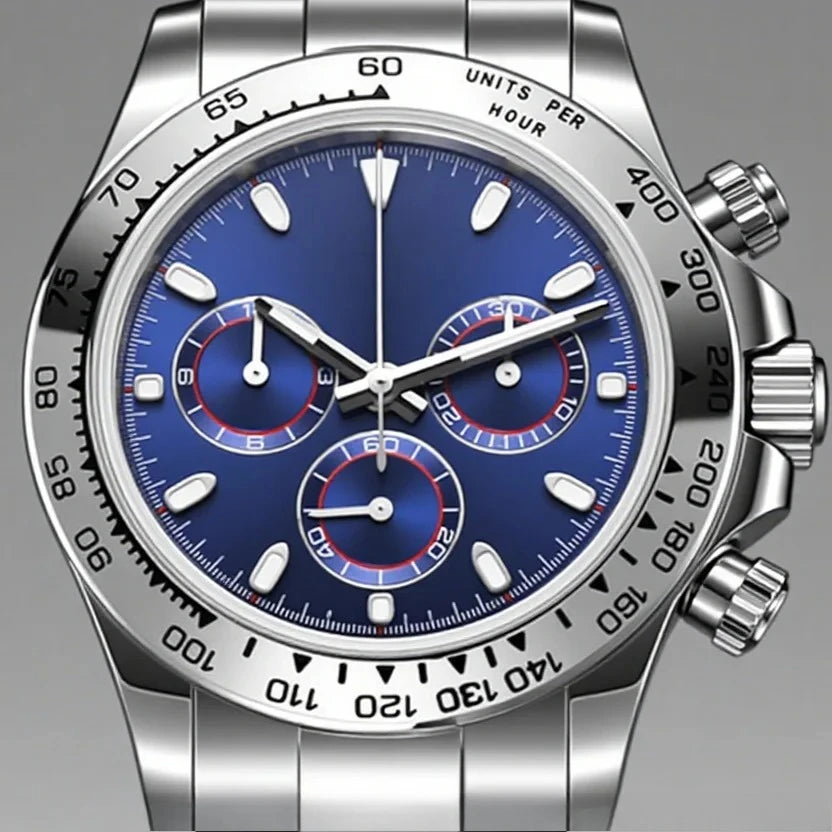 Montre Homme Luxe 40mm Acier 904L Automatique ou Quartz – CLEVI Paris