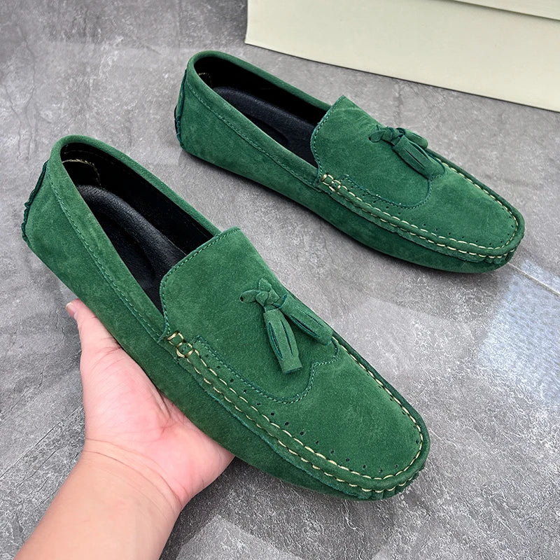 Loafers à Glands Homme Slip-On Léger Antidérapant | 7 Coloris – CLEVI Paris