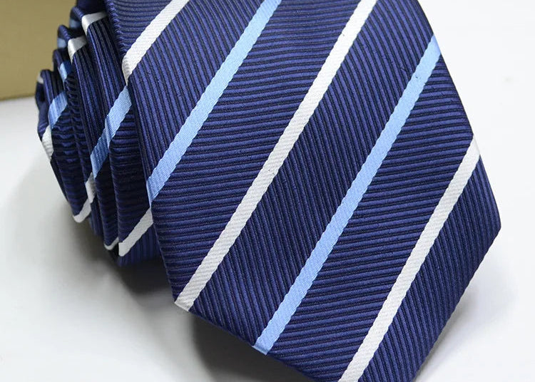Cravate homme motifs variés 7–8 cm – CLEVI Paris