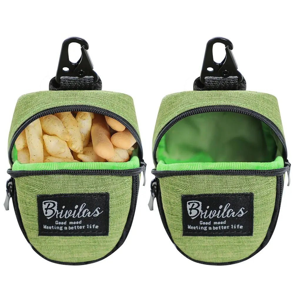 Pochette de Dressage Chien Multifonction — Distributeur de Sacs, Portable, 4 Coloris | CLEVI Paris