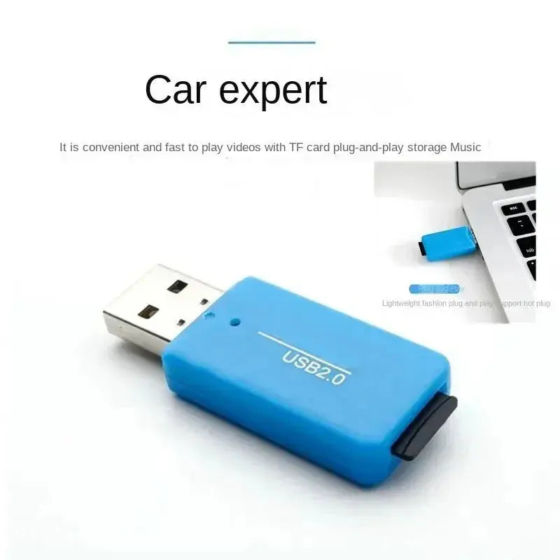 Lecteur de Carte Mémoire USB 2.0 Mini TF | Adaptateur Carte SIM PC & Ordinateur Portable – CLEVI Paris