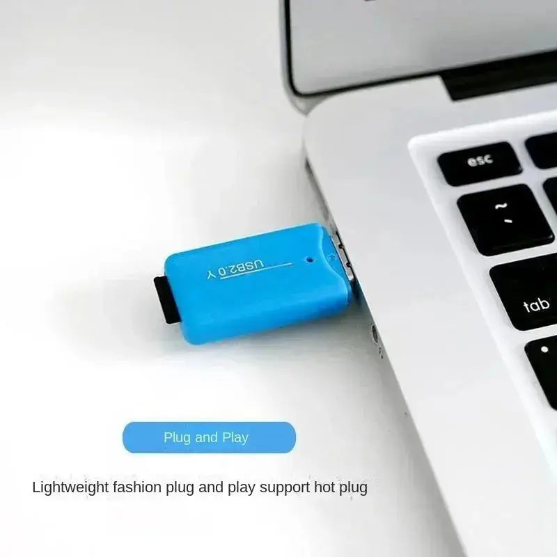 Lecteur de Carte Mémoire USB 2.0 Mini TF | Adaptateur Carte SIM PC & Ordinateur Portable – CLEVI Paris