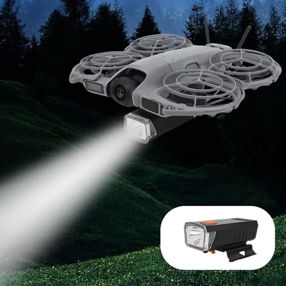 Feux de Vol Nocturne LED pour DJI NEO 2 – 3 Modes, Rechargeable Type-C, Trépied Intégré – CLEVI Paris