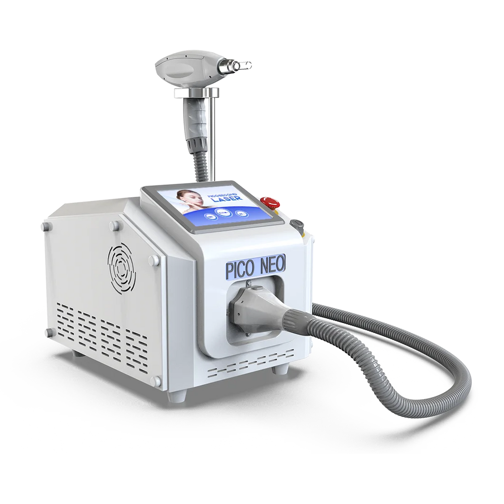 Machine Laser Picoseconde Professionnelle 2025 | Q-Switch 4 Longueurs d’Onde 2500W | Détatouage & Rajeunissement – CLEVI Paris