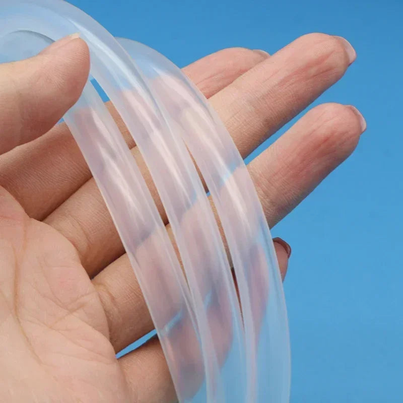 Tuyau Silicone Alimentaire Transparent — CLEVI Paris