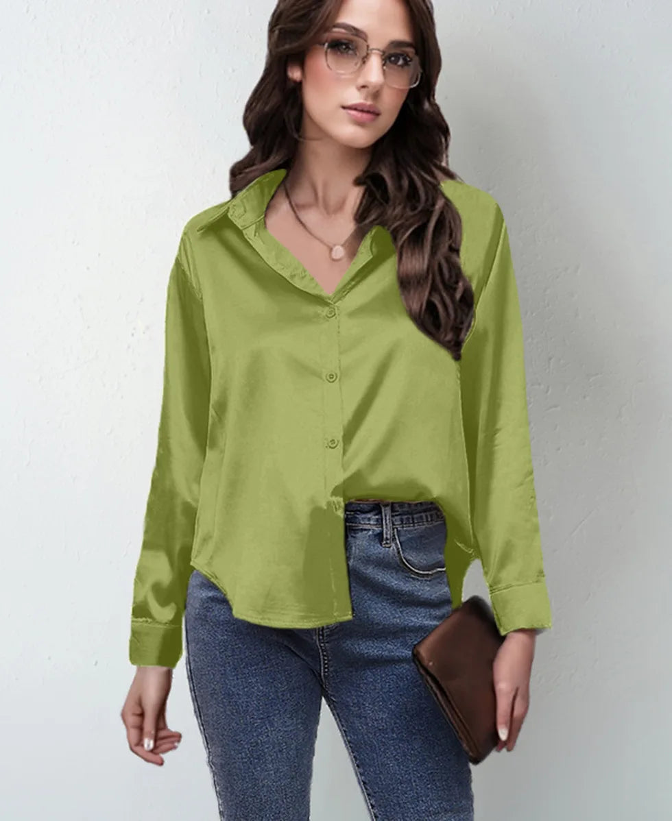Chemise ample manches longues femme – CLEVI Paris