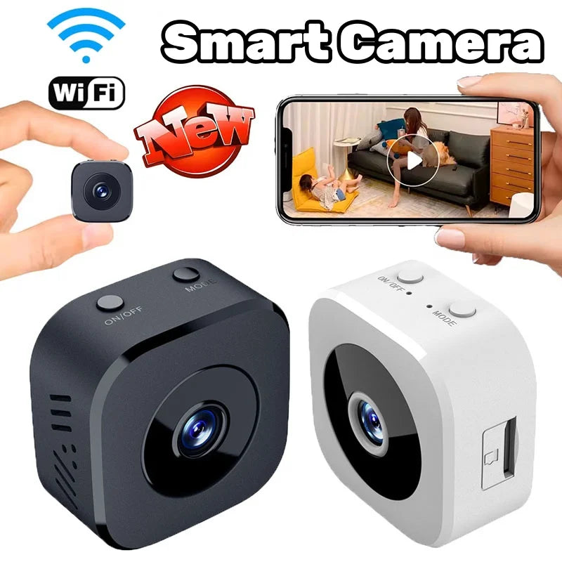 Mini Caméra Surveillance WiFi 4MP Vision Nocturne Détection Mouvement IP66 – CLEVI Paris