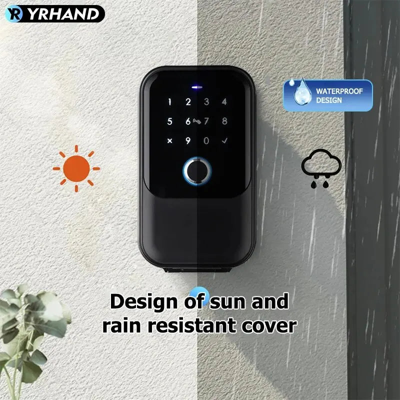 Boîte à Clés Connectée TTlock – Empreinte, Code, Bluetooth & WiFi | IP66