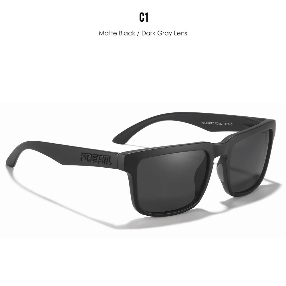 Lunettes de Soleil Polarisées Oversize Homme Femme – Verres Photochromiques Anti-Reflets UV400 – CLEVI Paris