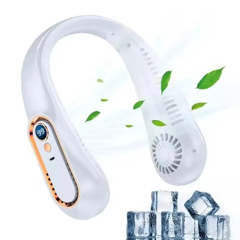 TINSOL ventilateur de cou rechargeable USB, LED – CLEVI Paris