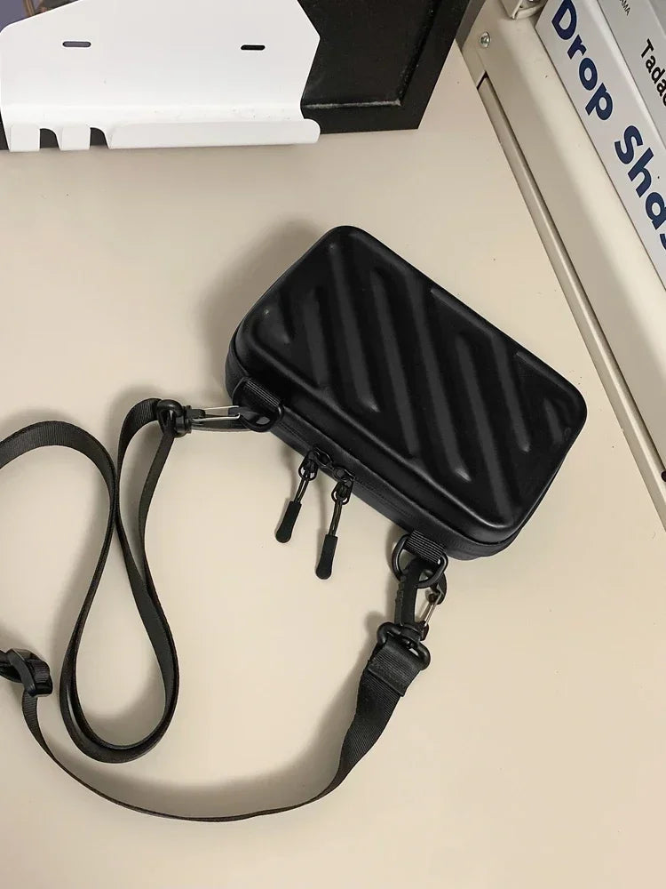 Sac bandoulière unisexe à fermeture zippée – CLEVI Paris