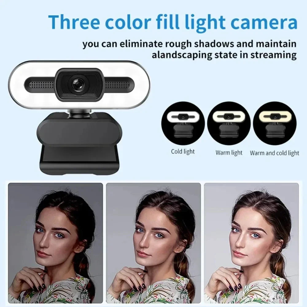 Webcam Full HD 1080P / 2K / 4K avec Autofocus et Micro – CLEVI Paris