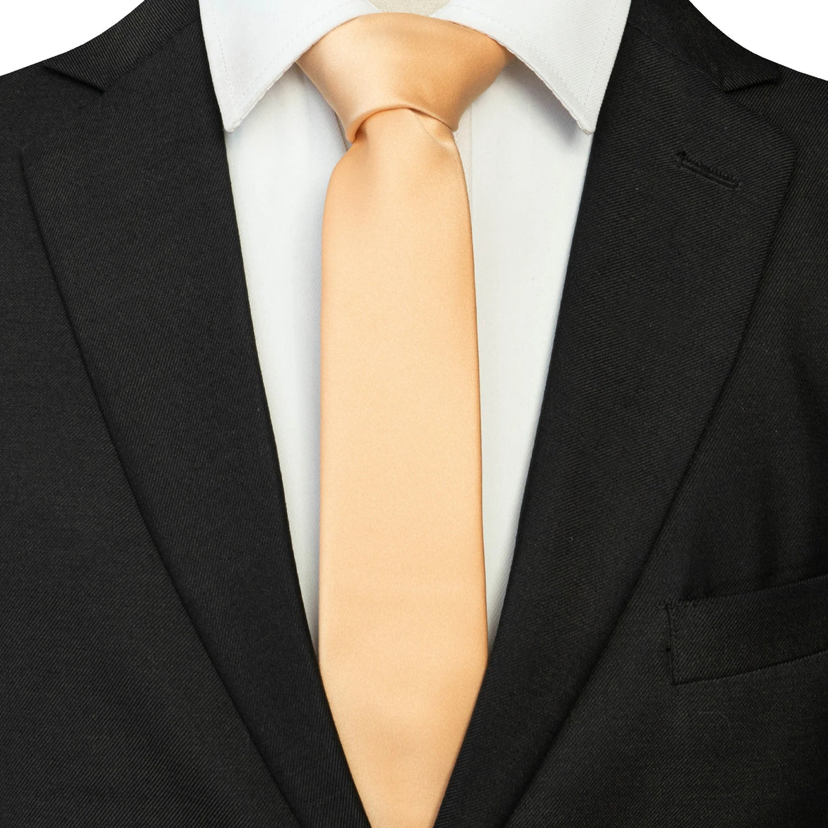 Cravate homme unie 6 cm – CLEVI Paris