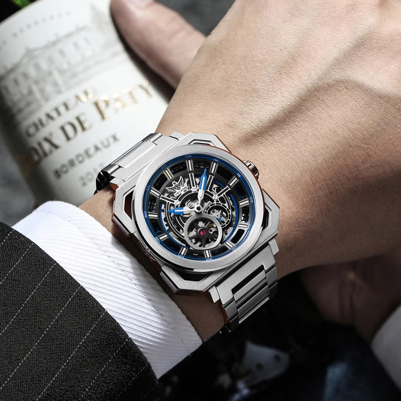 Montre Mécanique Homme YELANG V1216 – Miyota 8N40, Saphir AR, Lumineux T100 & Étanche 100m