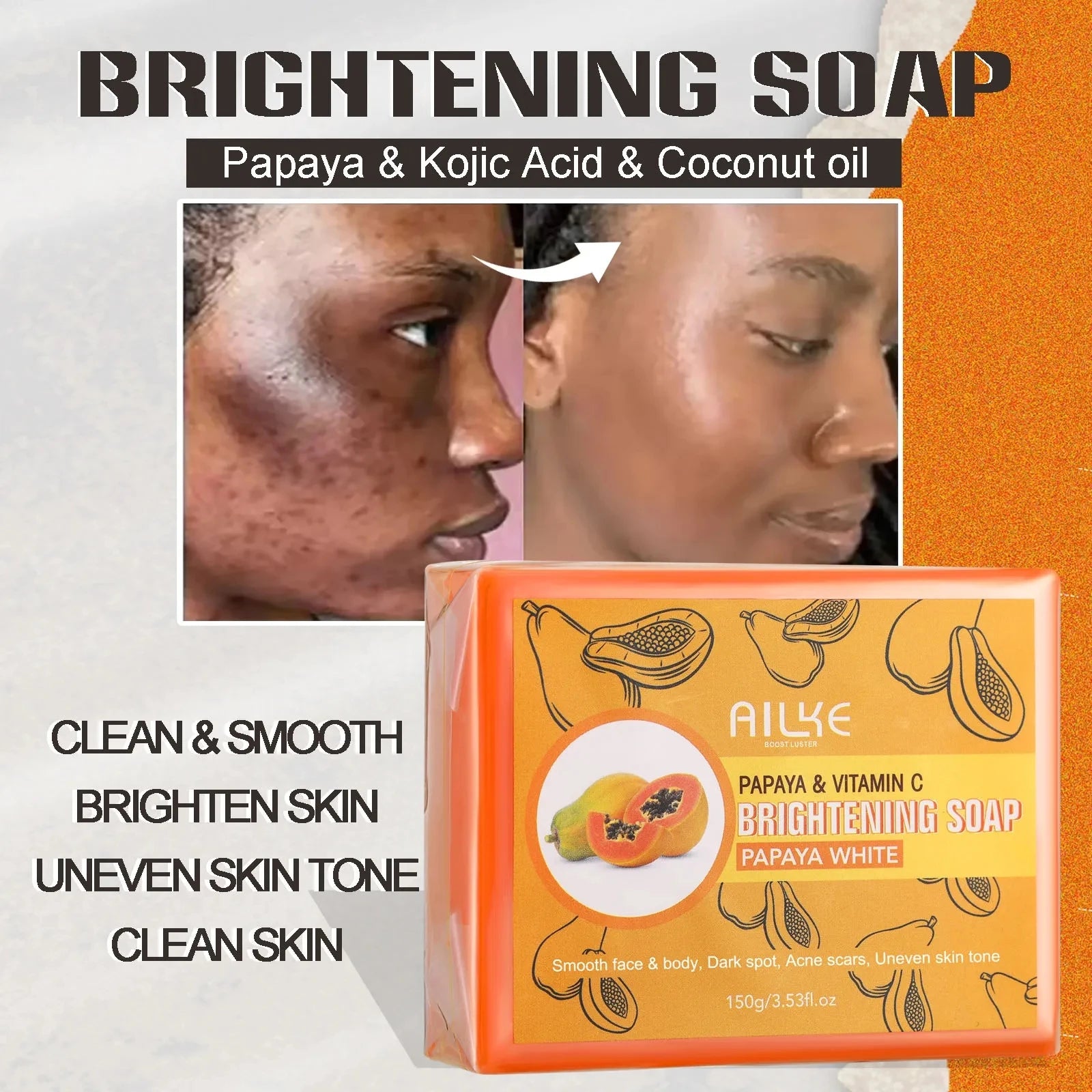 Coffret Soin Visage & Corps AILKE 5-en-1 au Collagène – Éclat, Hydratation & Teint Unifié
