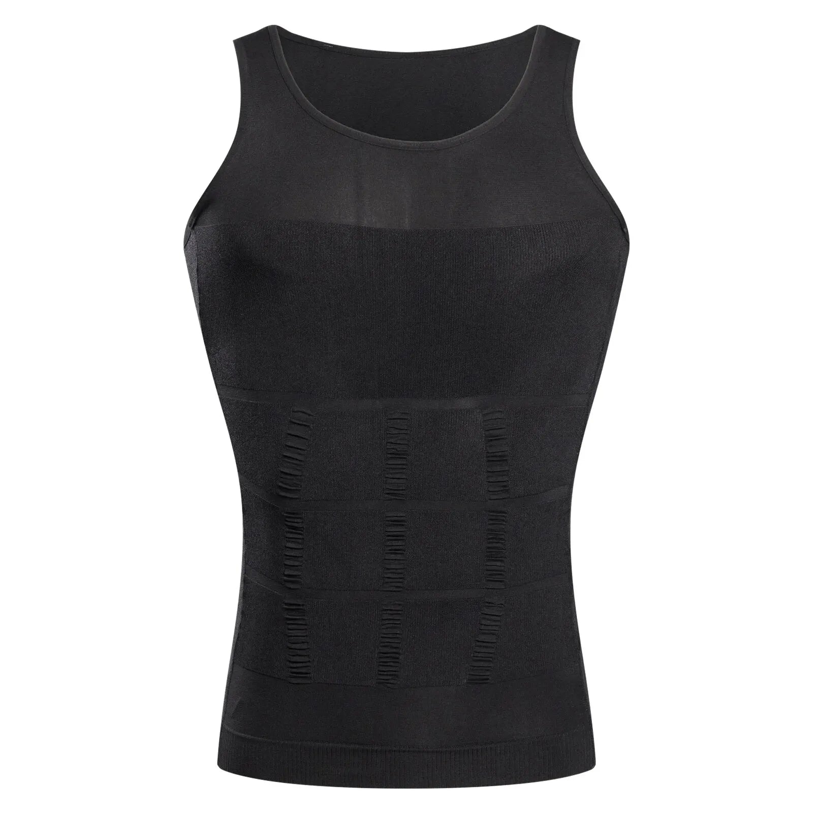 Débardeur Gainant Homme Sans Couture Compression Taille Ventre — CLEVI Paris