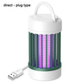 Lampe Anti-Moustiques UV 365nm 1200mAh USB Choc Électrique 360° Chambre & Camping – CLEVI Paris