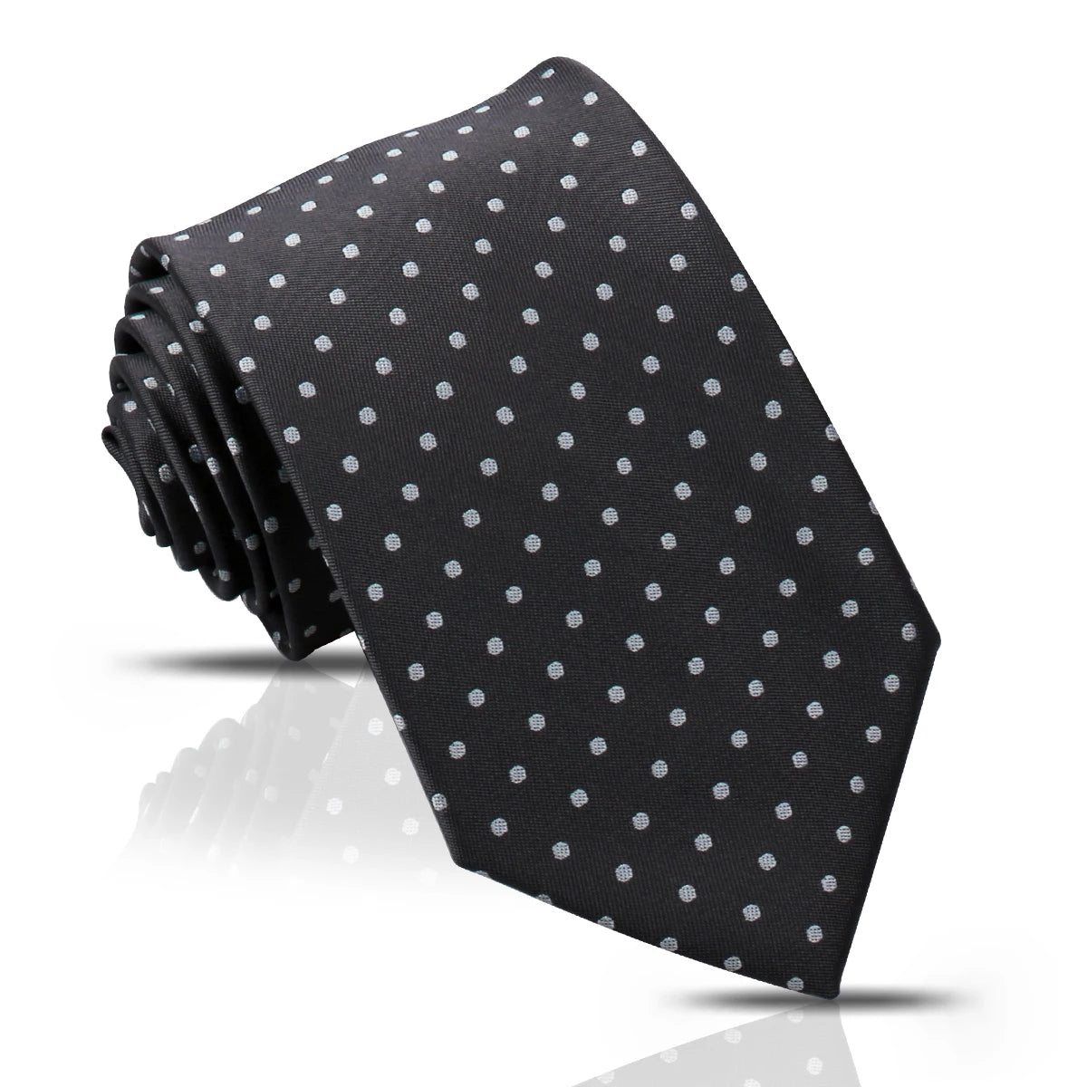 Cravate homme à pois 8 cm – CLEVI Paris
