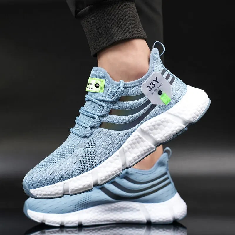 Baskets Homme Respirantes & Légères – Casual Sport Sneakers – CLEVI Paris