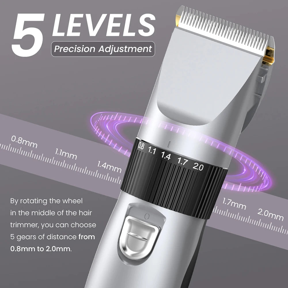 Tondeuse cheveux & barbe rechargeable – CLEVI Paris