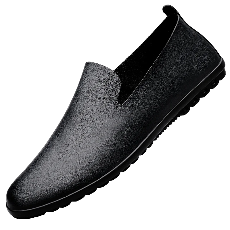 Mocassins Cuir Véritable Homme – Loafers Slip-On Respirants Casual & Formel Grandes Pointures 37–51 – CLEVI Paris