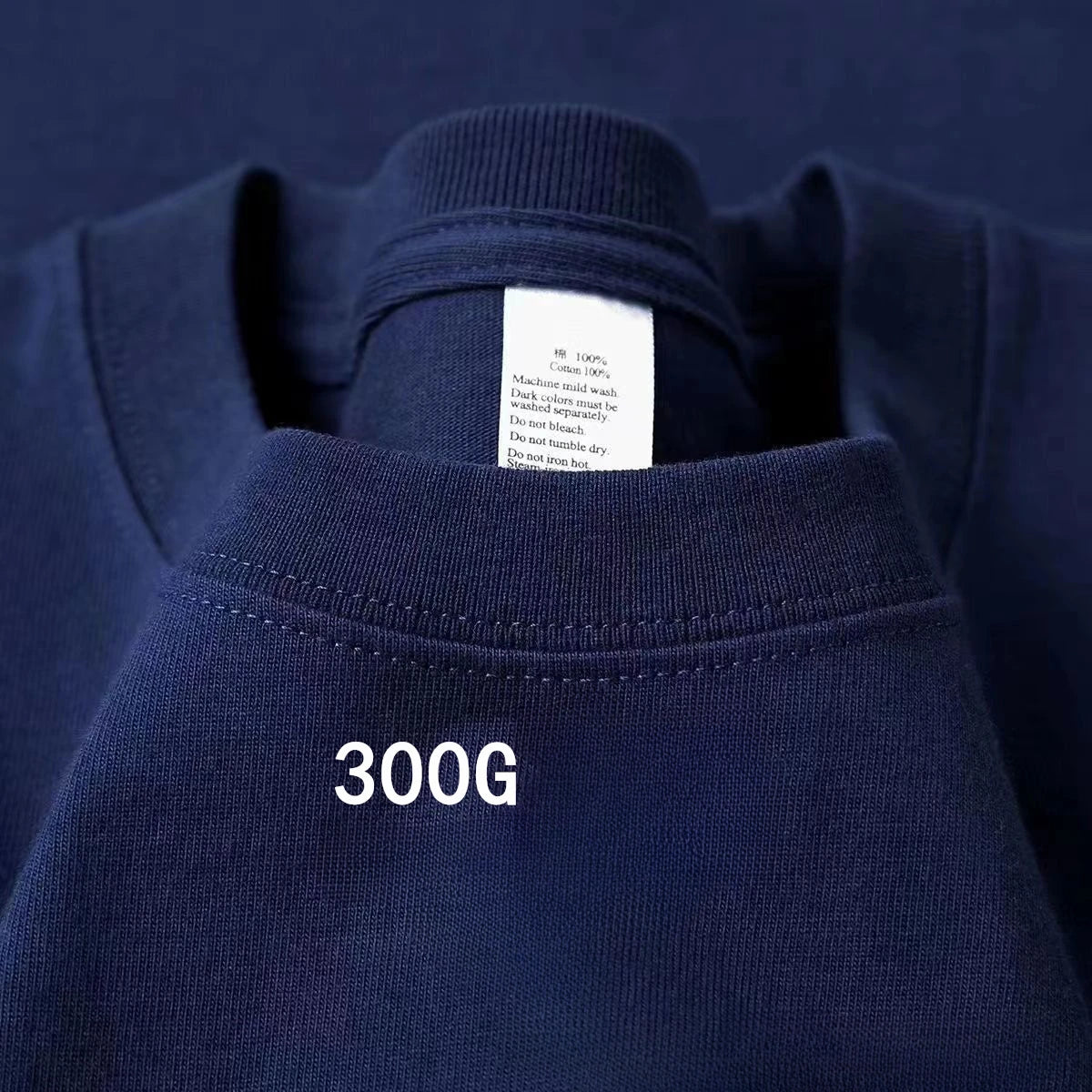 T-Shirt Unisexe 100% Coton 300g Col Rond Coupe Loose 7 Coloris – CLEVI Paris