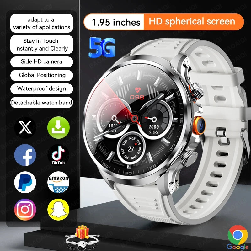 Montre Connectée 4G AMOLED BAOAIQI GPS SIM Google Play – CLEVI Paris