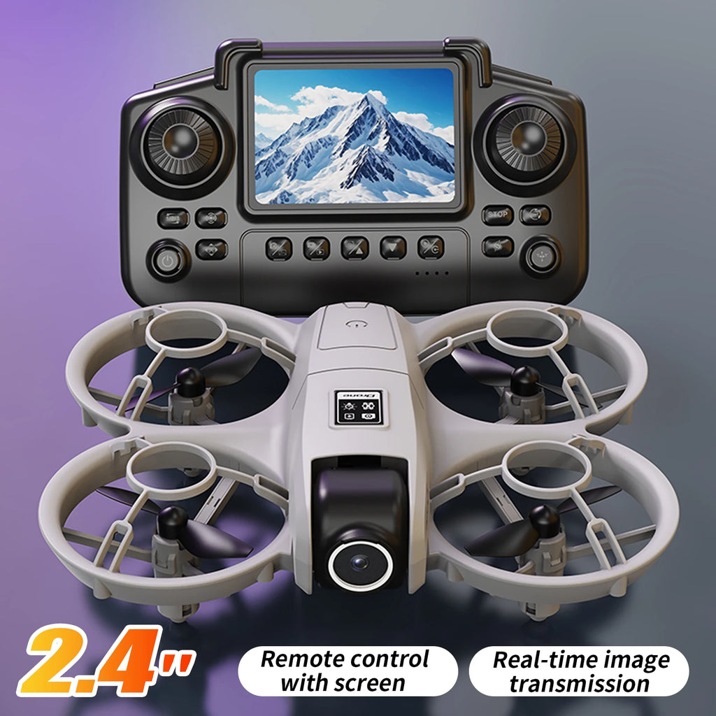 Mini Drone YL3 4K Double Caméra – Positionnement Optique, Moteur Brushless, FPV WiFi & Évitement d'Obstacles – CLEVI Paris
