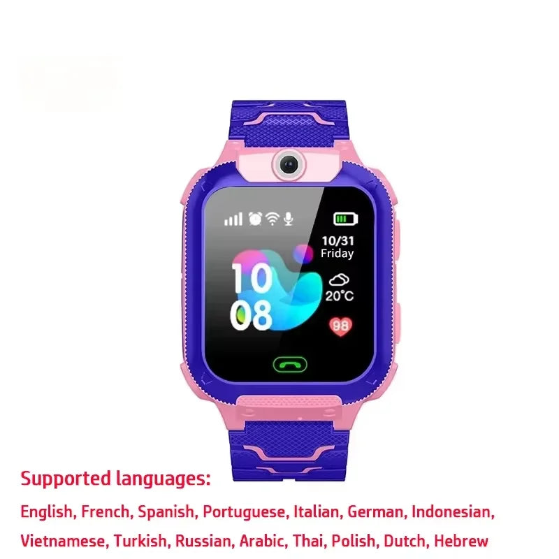 Montre Connectée Enfant Lenovo GPS SOS 4G Caméra – CLEVI Paris