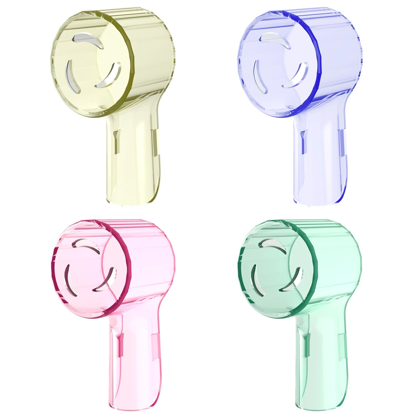 Protège-Têtes Brosse à Dents Électrique Oral-B – Compatible iO Séries &amp; Têtes Rondes Sans BPA Pack 4 ou 8 – CLEVI Paris