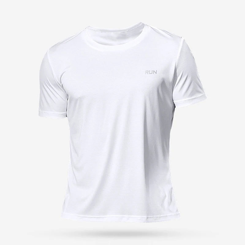 T-Shirt Sport Homme Séchage Rapide – Fitness Running Gym Manches Courtes