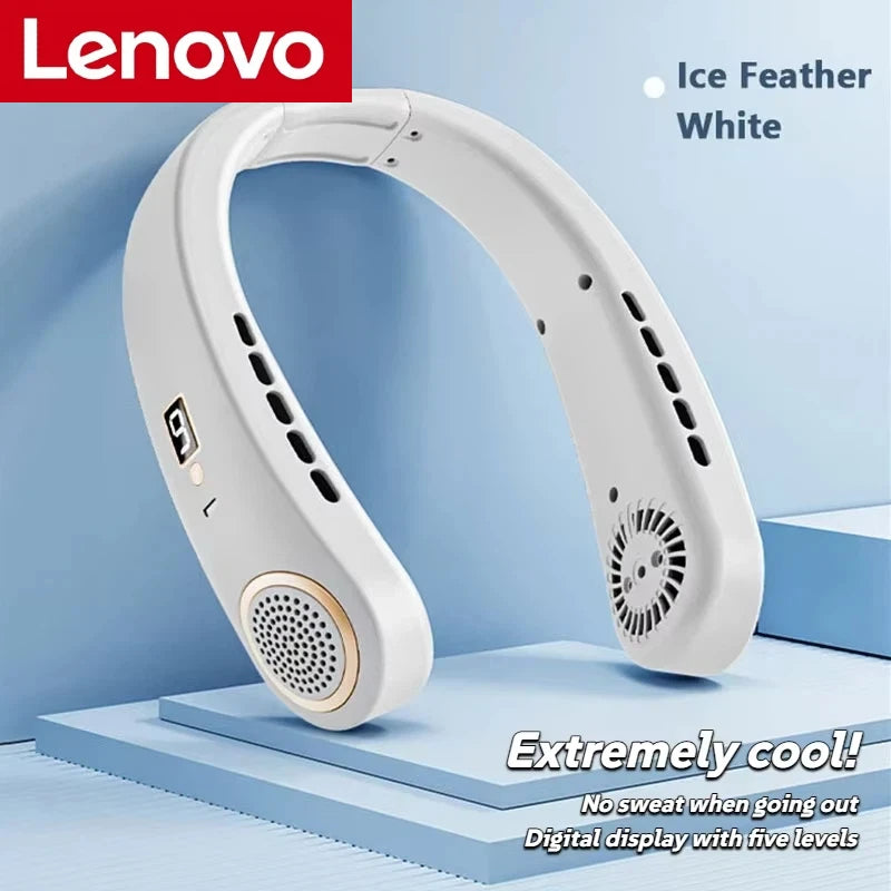 Ventilateur Tour de Cou Lenovo Rechargeable Puissant Sport & Outdoor 2026 – CLEVI Paris