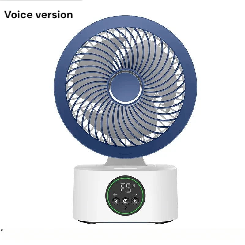 Ventilateur mural pliable rechargeable USB – CLEVI Paris